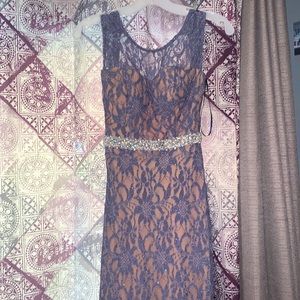 Peach and Purple Prom Dress!! Size: 3!!!